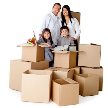 Careful packing of fragile items for a house move in Tottenhamhale